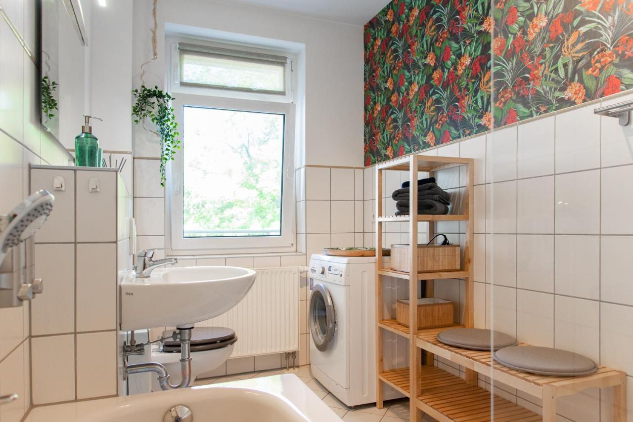 Stilvolles Apartment - Balkon, Netflix, Nespresso, Zentral, Messe Chemnitz Exterior photo