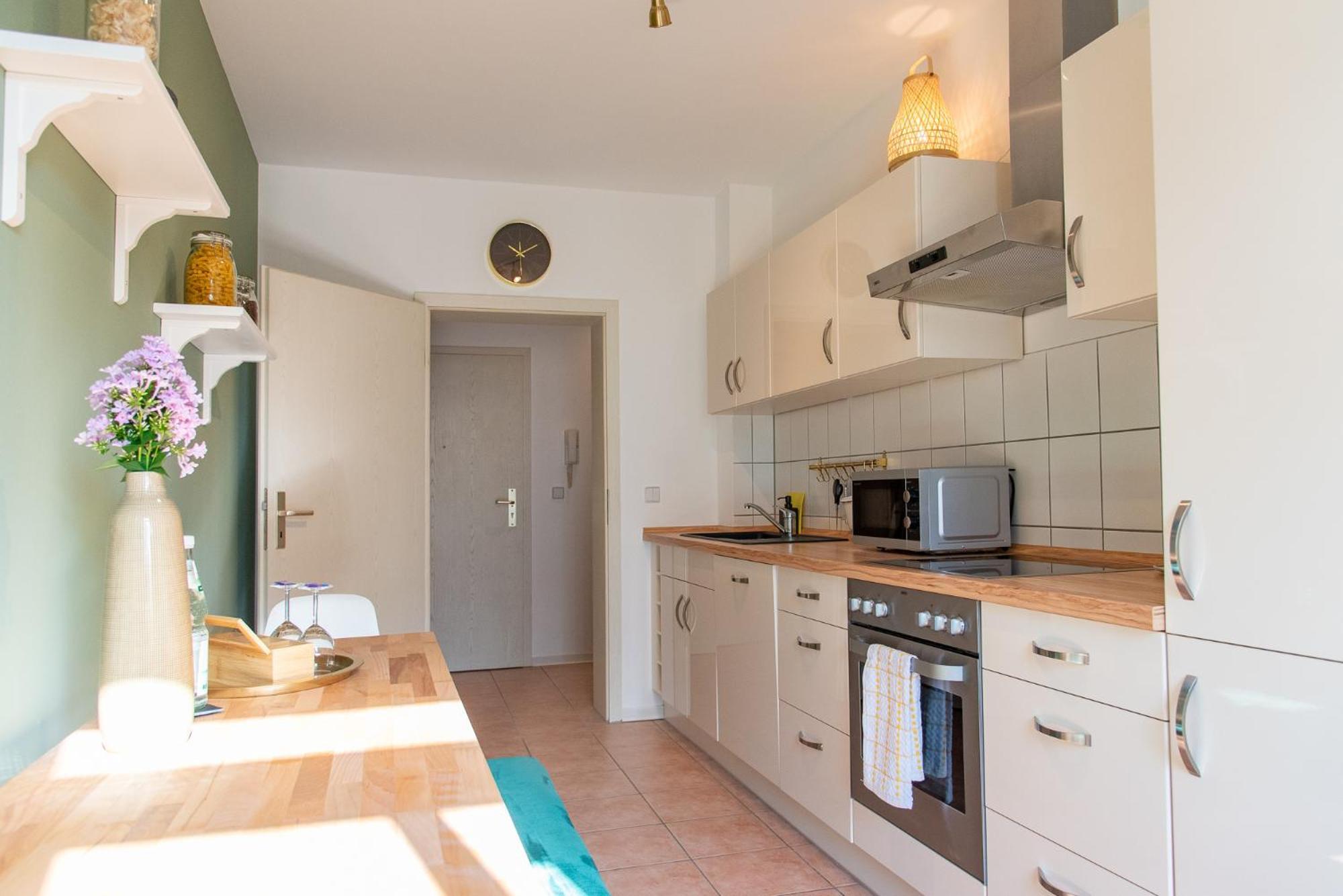 Stilvolles Apartment - Balkon, Netflix, Nespresso, Zentral, Messe Chemnitz Exterior photo